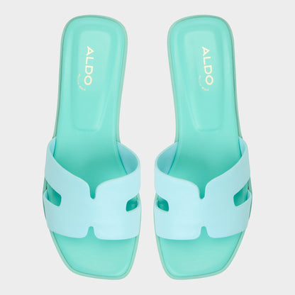 Itsandal Turquoise Women's Flats - Slide sandal | Aldo Popular