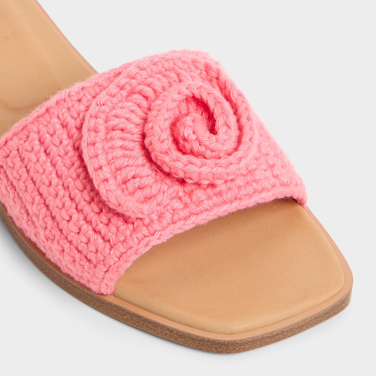Sabbia Medium Pink Women's Flats - Slide sandal | Aldo Popular