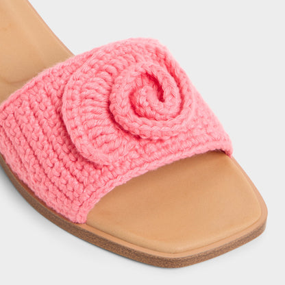 Sabbia Medium Pink Women's Flats - Slide sandal | Aldo Popular