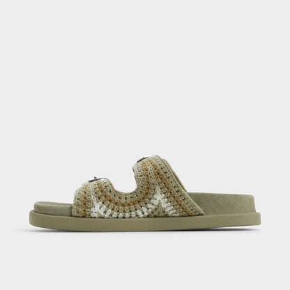 Bohodream Khaki Women's Footbed sandals - Footbed sandal | Aldo Featured