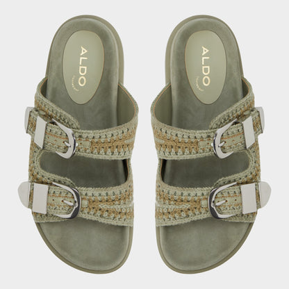 Bohodream Khaki Women's Footbed sandals - Footbed sandal | Aldo Featured