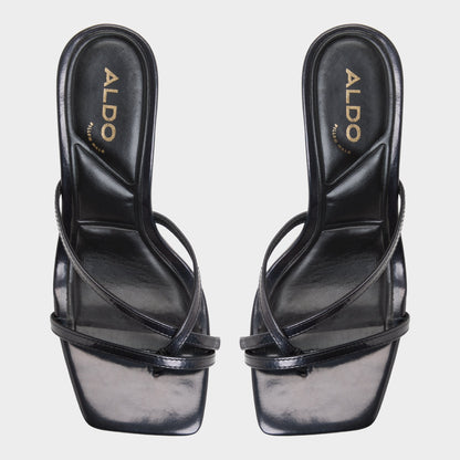 Calypsa Black Women's Animal Prints - Strappy heeled sandal, Block heel | Aldo Popular
