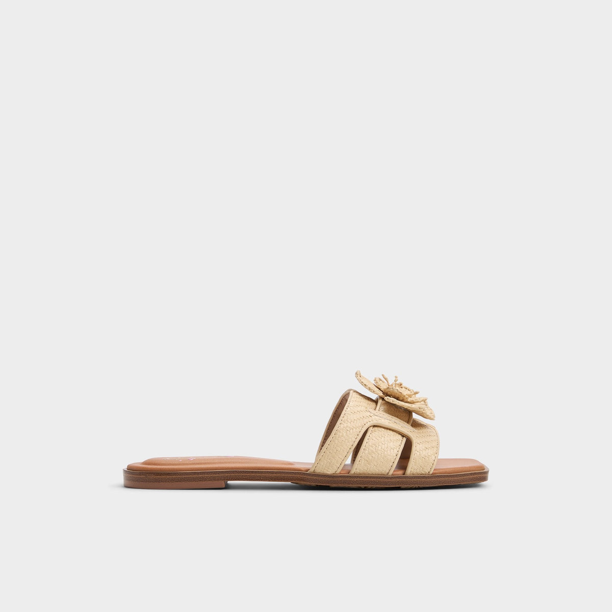 Seaflower Light Beige Women's Flats - Slide sandal | Aldo Premium