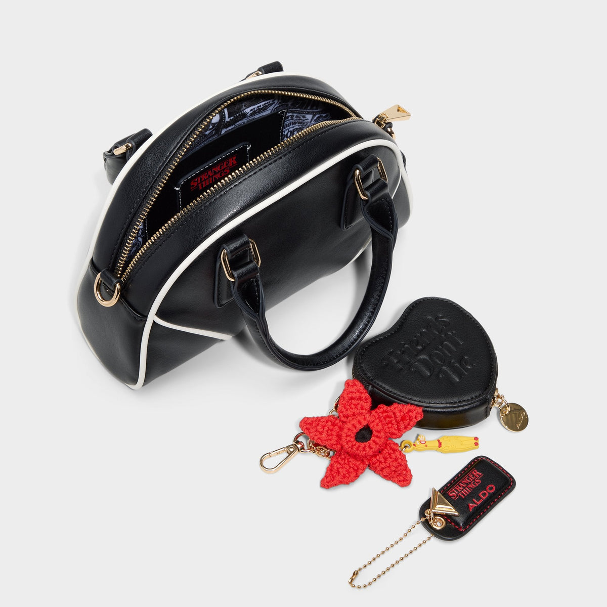 Friendsdontlie in Black White - Satchel bag | Aldo Essential