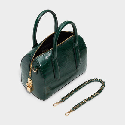 Albalaerell in Dark Green - Satchel bag | Aldo Signature