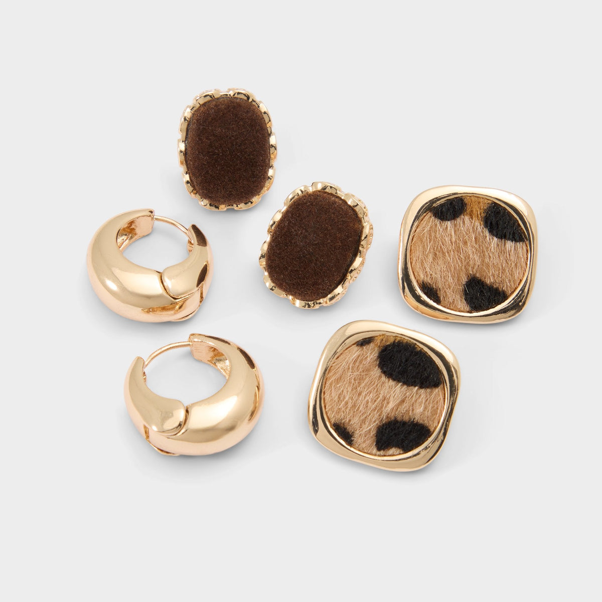 Wildchic in Other Brown - Earring set | Aldo New