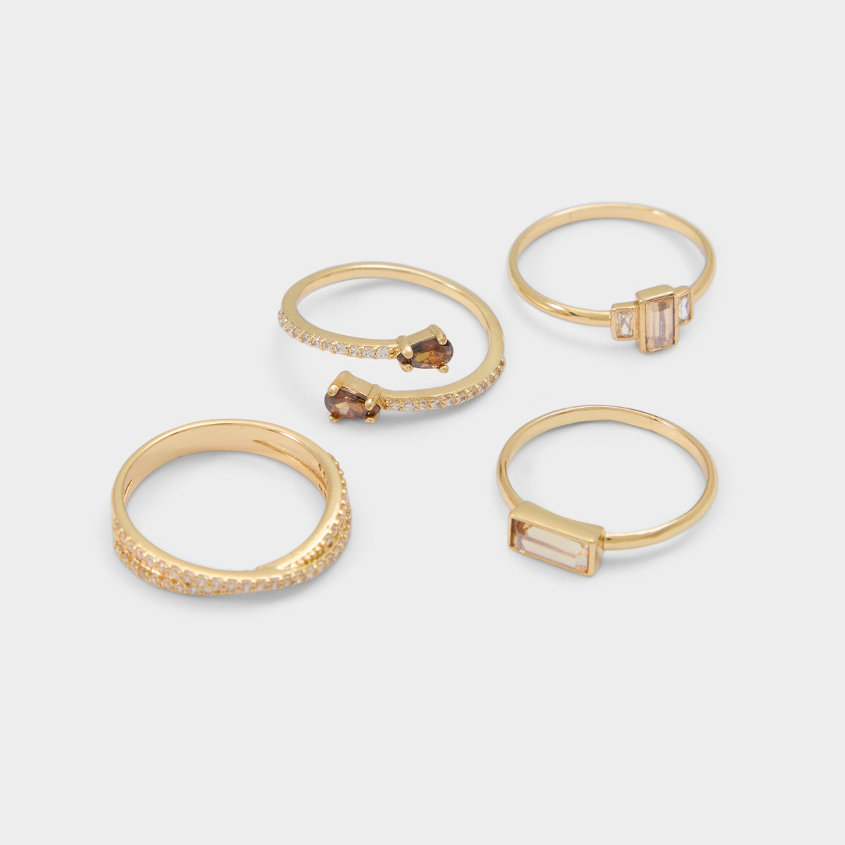 Yeikin in Light Brown - Multi finger rings | Aldo Essential