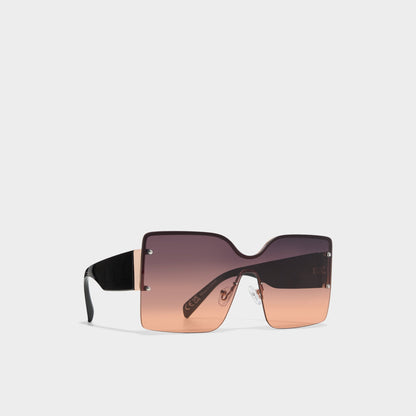 Lalaendrax Black/Gold Multi Women's Square - Square sunglasses | Aldo Signature
