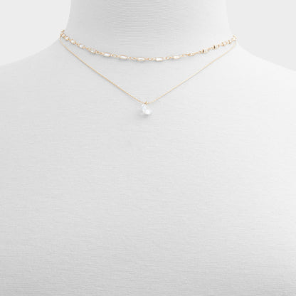 Flein Gold/Clear Multi Women's Necklaces - Layered necklace | Aldo Premium