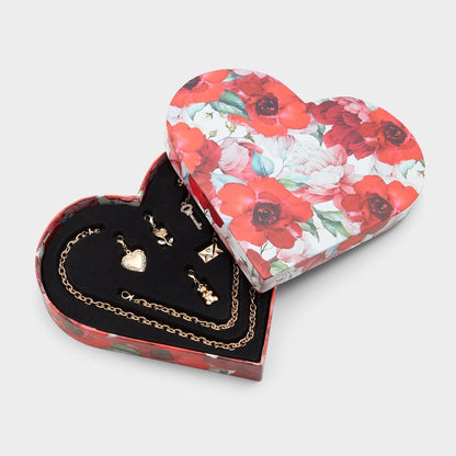 Bemyvalentine Gold/Clear Multi Women's Specialty - Necklace & bracelet set | Aldo Essential