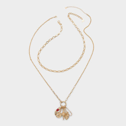 Bellari in Gold - Charm necklace | Aldo Essential