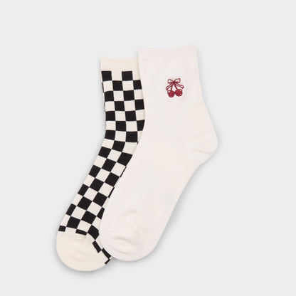 Cherryup in Black White - Socks | Aldo Featured