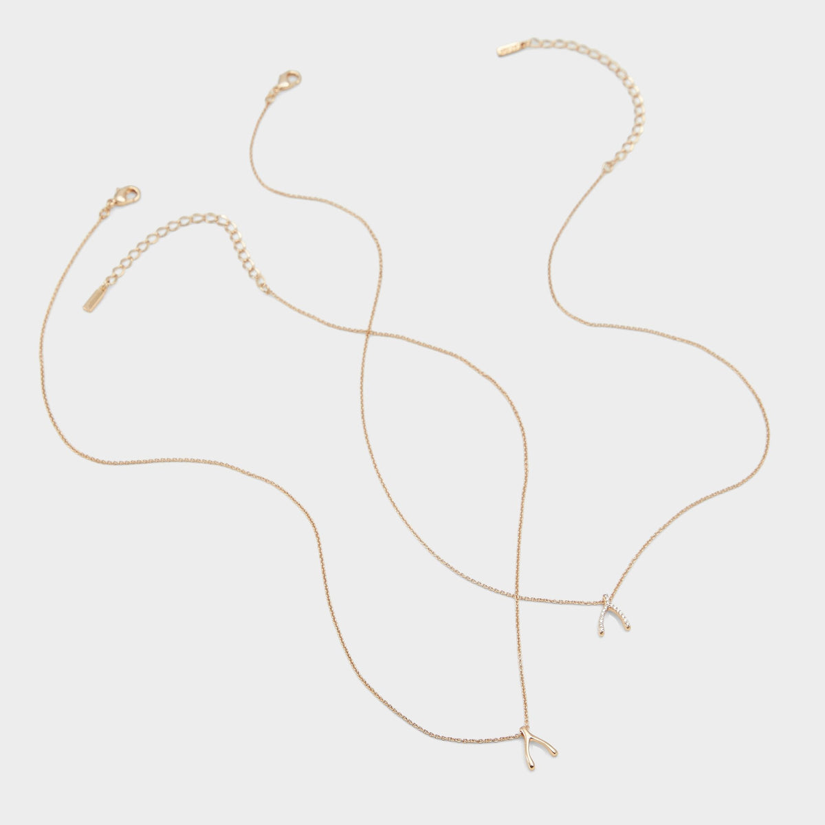 Makeawish Gold/Clear Multi Women's Necklaces - Gift set | Aldo Trending