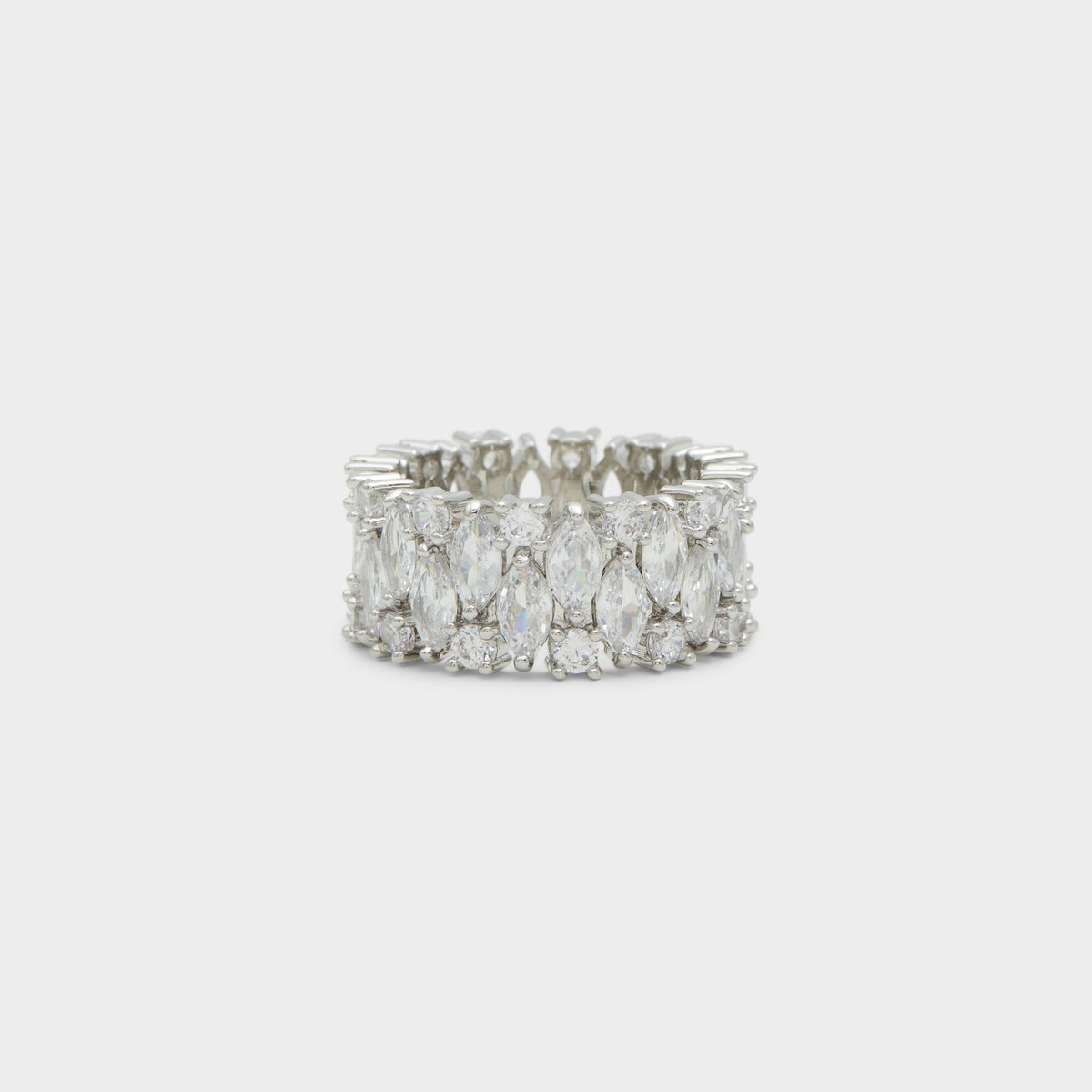 Nikka Silver/Clear Multi Women's Cubic Zirconia - Ring | Aldo Signature