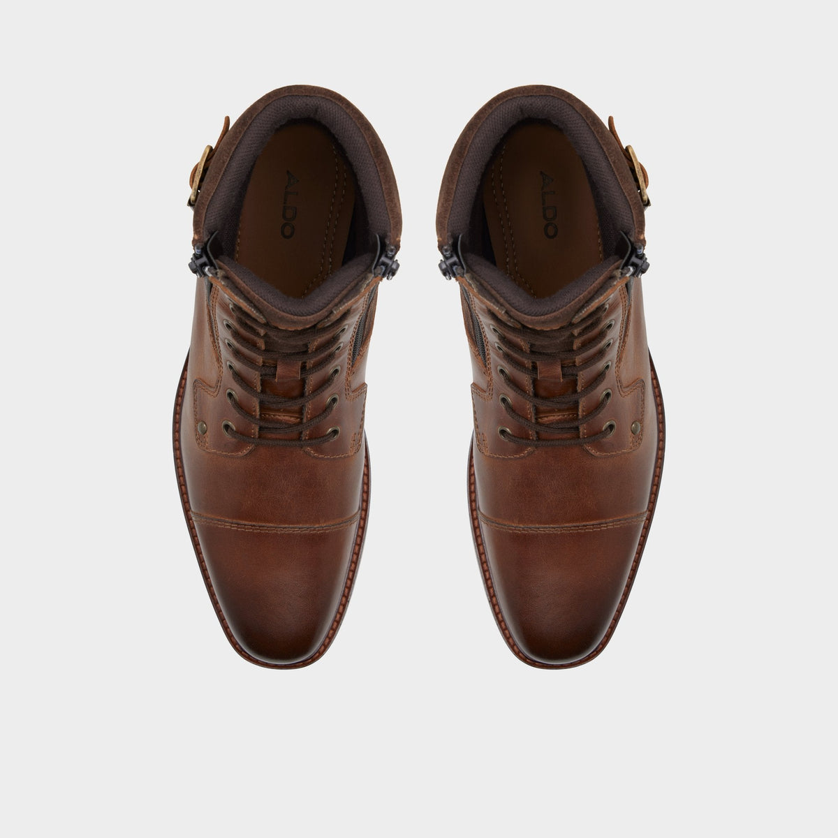 Constantine Dark Brown Men's Lace-up boots - Lace-up boot | Aldo Exclusive