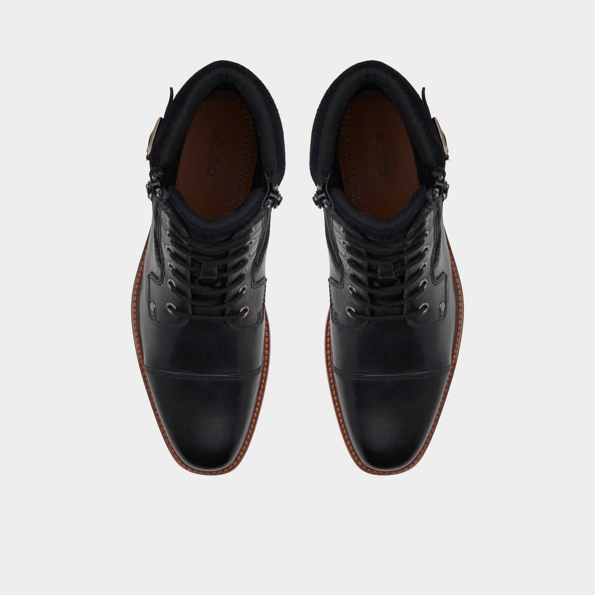 Constantine Black Men's Lace-up boots - Lace-up boot | Aldo Signature