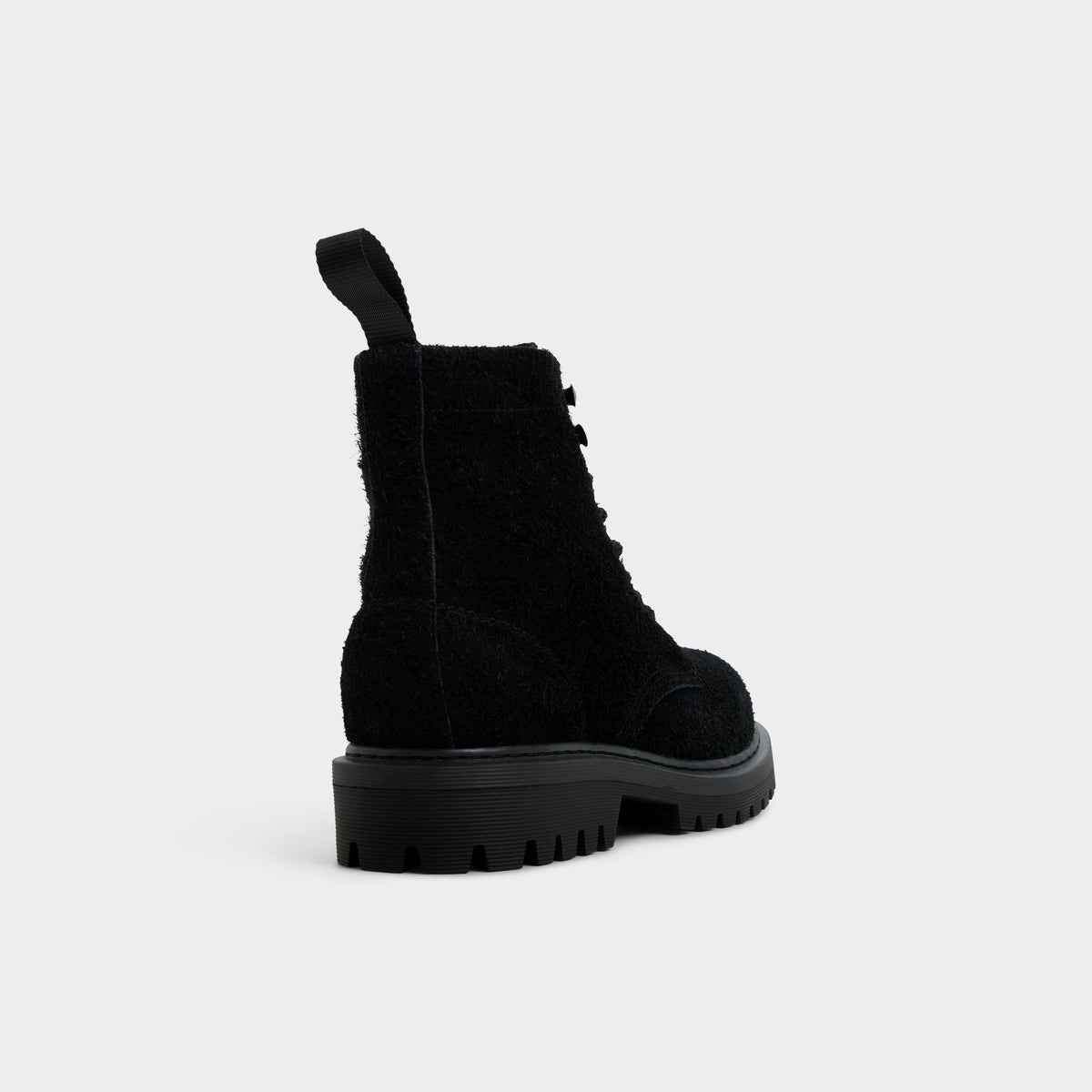 Doublezero in Black - Combat boot, Lug sole | Aldo Featured