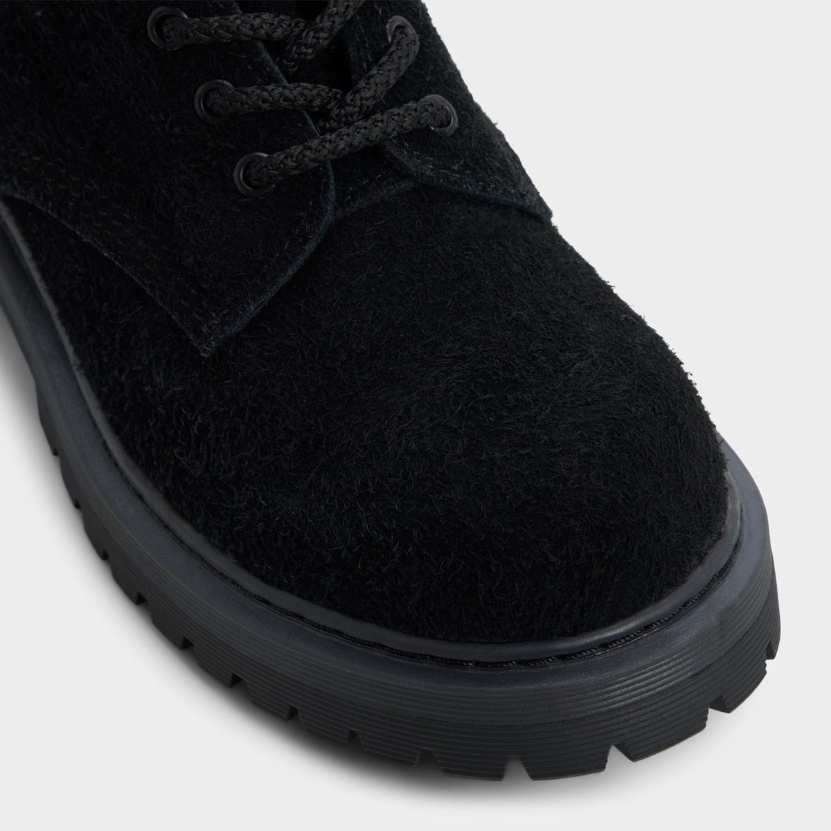 Doublezero in Black - Combat boot, Lug sole | Aldo Featured