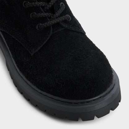 Doublezero in Black - Combat boot, Lug sole | Aldo Featured