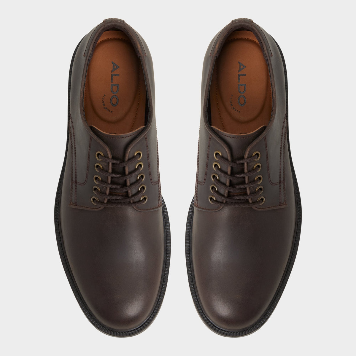Geoff in Dark Brown - Derby shoe | Aldo Essential