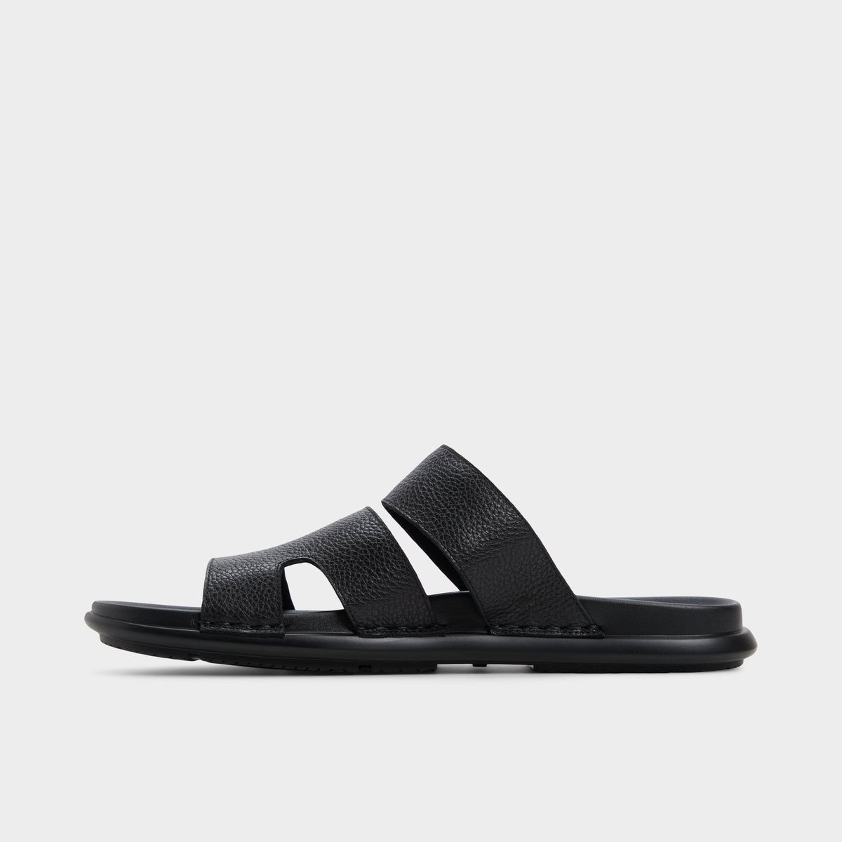 Windham Black Men's Sandals & Slides - Slide sandal | Aldo Signature