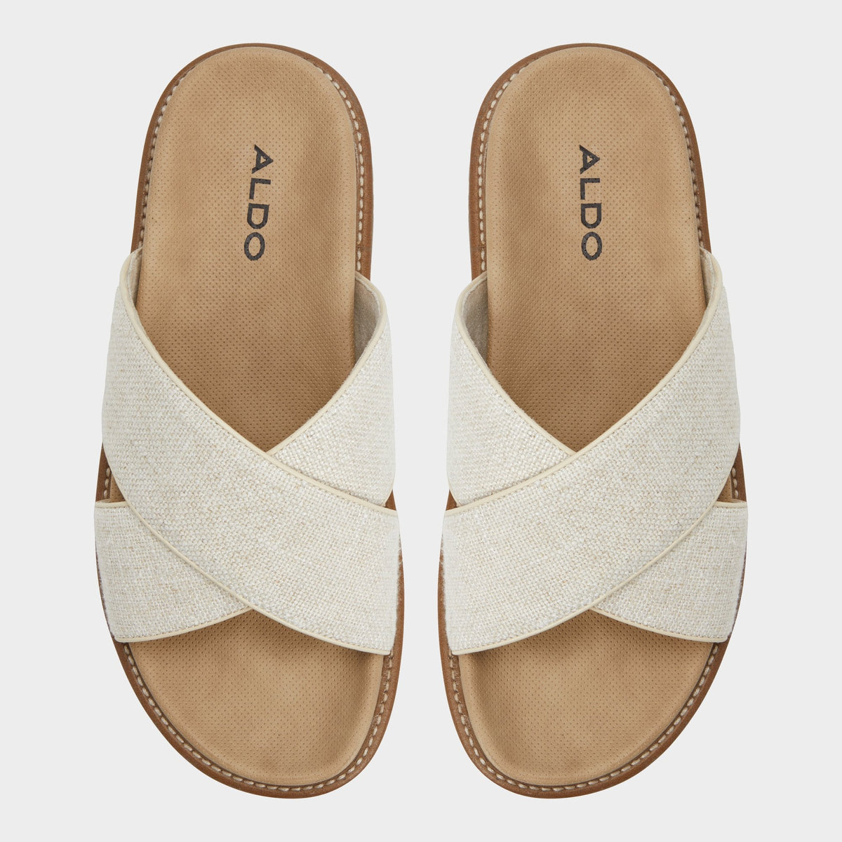 Marrin Open Beige Men's Slides - Slide sandal | Aldo Classic