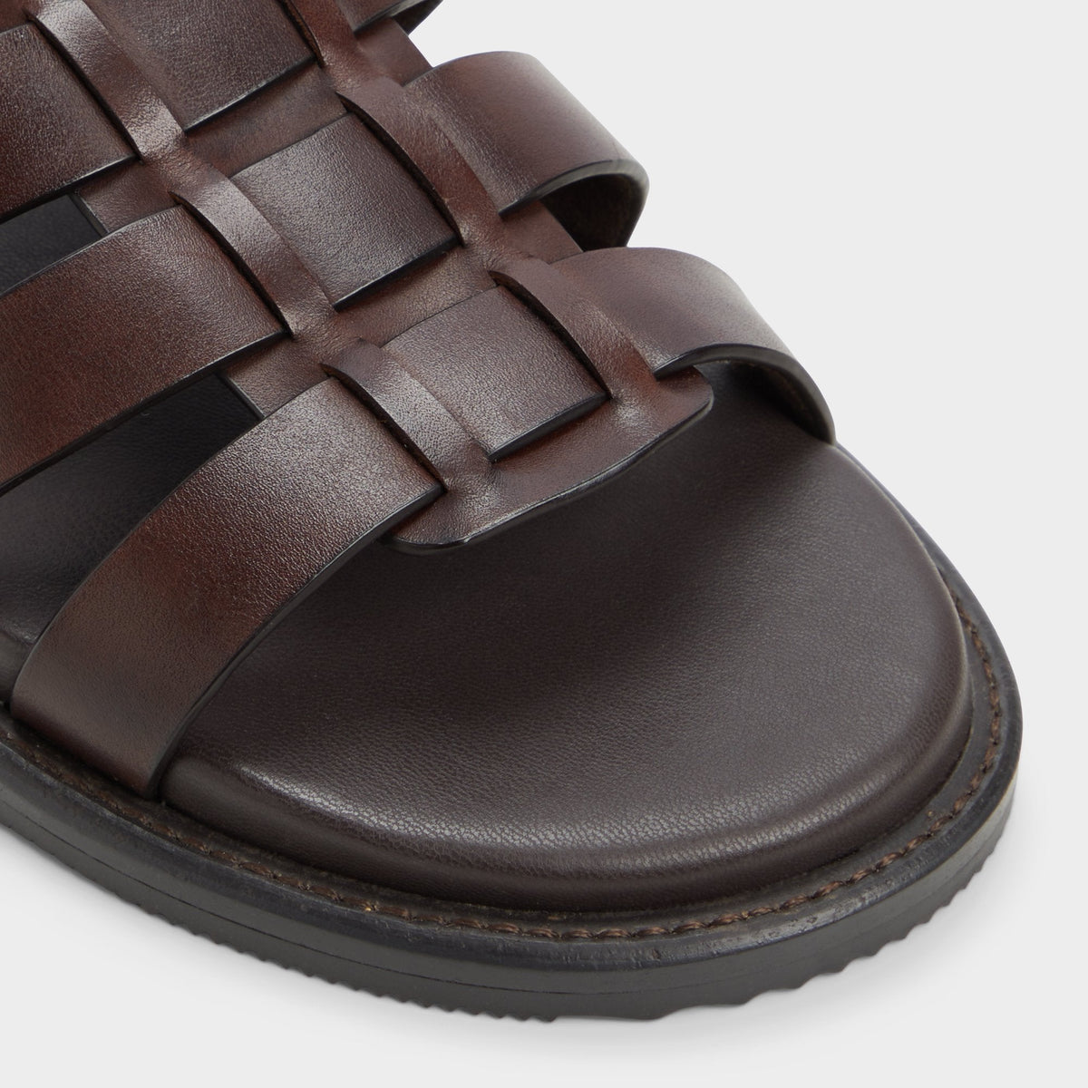 Warley Dark Brown Men's Sandals & Slides - Strappy flat sandal | Aldo Premium