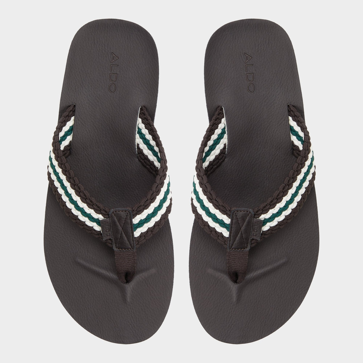 Adede Dark Brown Men's Flip flops - Flip flop | Aldo Popular