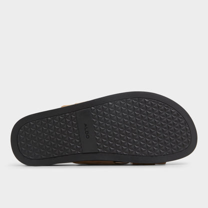 Delmar Open Brown Men's Slides - Slide sandal | Aldo Best Seller