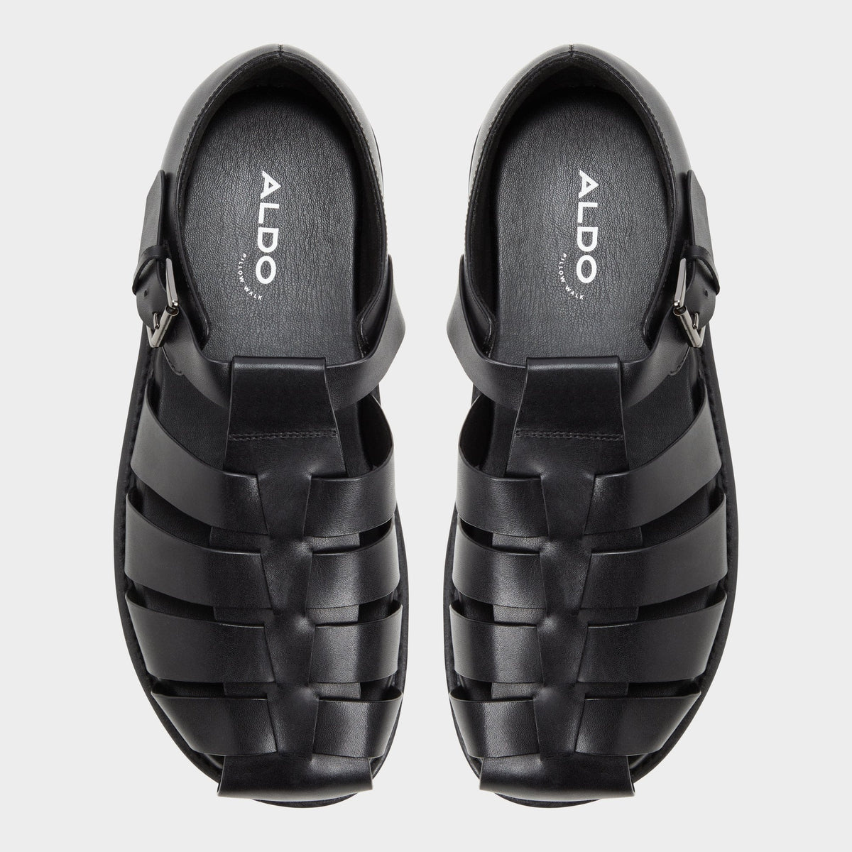 Wildhaven Black Men's Sandals & Slides - Flat sandal | Aldo Classic