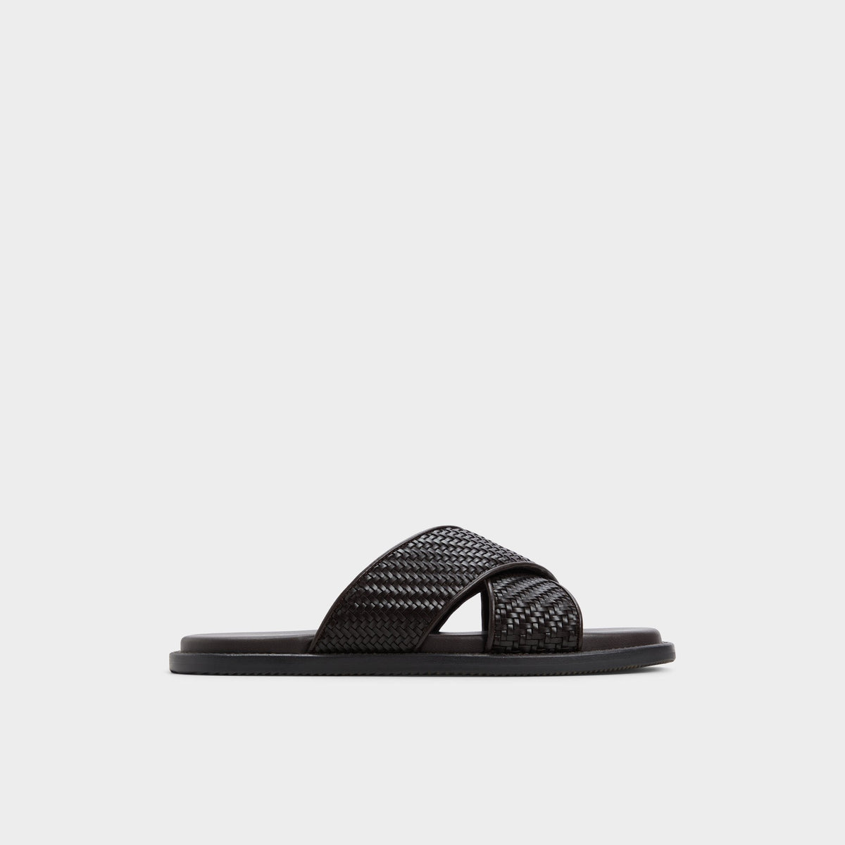 Tarik Dark Brown Men's Sandals & Slides - Slide sandal | Aldo New