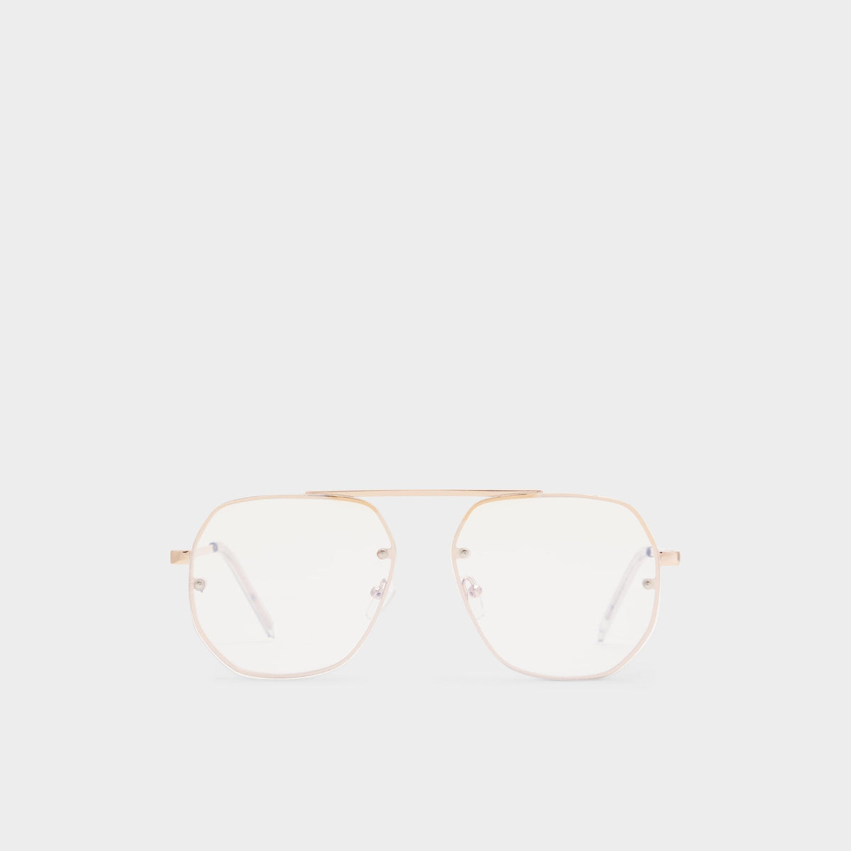 Diprion Gold Men's Aviator - Non-prescription reading glasses | Aldo Classic