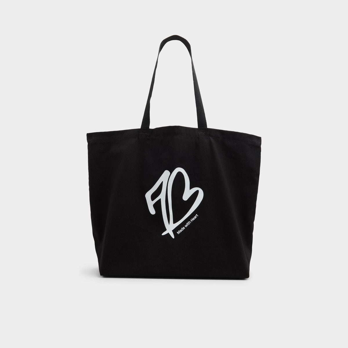 Made With Heart Tote Black/White Tote & Satchel bags - Tote bag | Aldo Popular