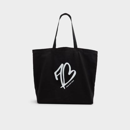 Made With Heart Tote Black/White Tote & Satchel bags - Tote bag | Aldo Popular