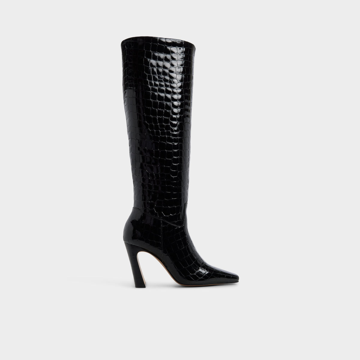 Vivienna in Black - Knee-high boot, Block heel | Aldo Featured