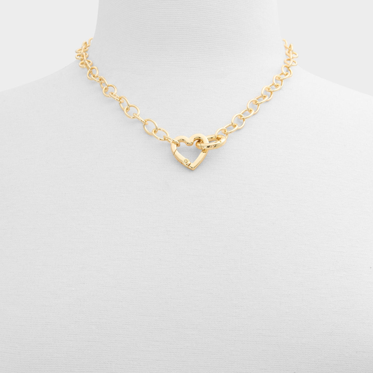 Heartclip in Gold - Customizable necklace | Aldo Signature