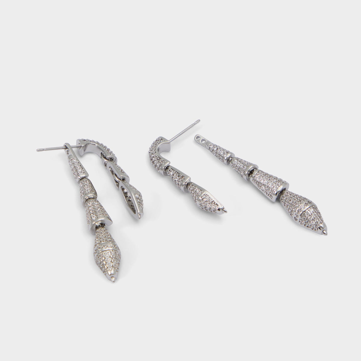 Serrpente in Silver Clear Multi - Statement earrings | Aldo Featured