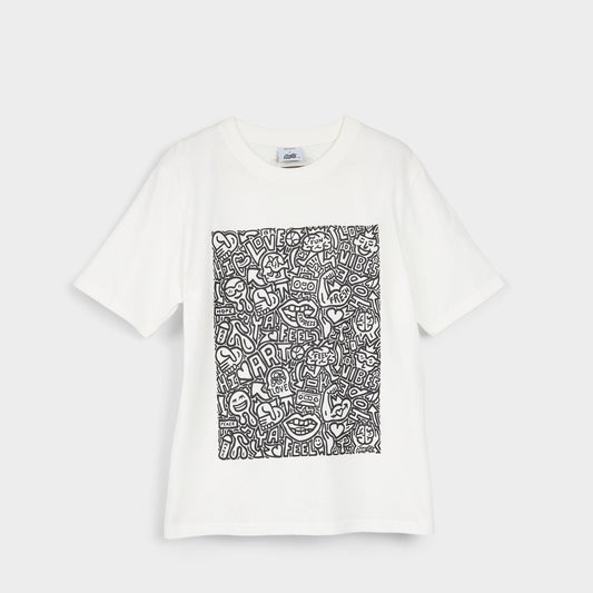 Timothy in Goodman White Black14038062 - Unisex t-shirt | Aldo Essential