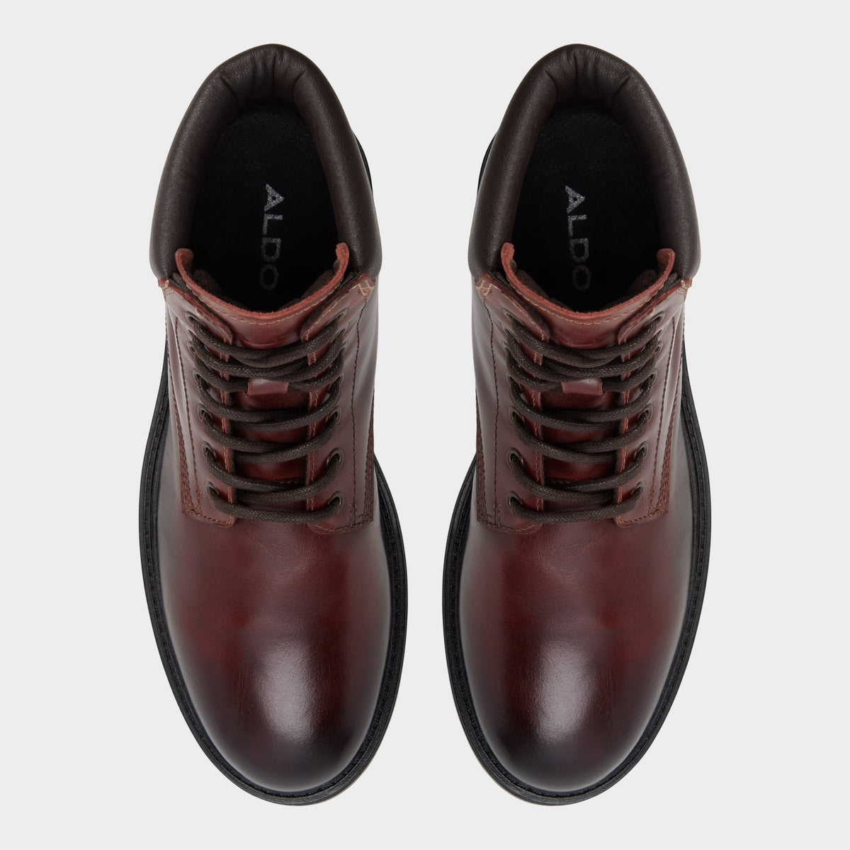 Draco in Medium Brown - Combat boot, Lug sole | Aldo Exclusive