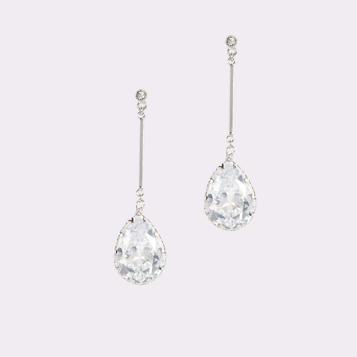 Cares Silver/Clear Multi Women's Earrings - Chandelier earrings | Aldo Classic
